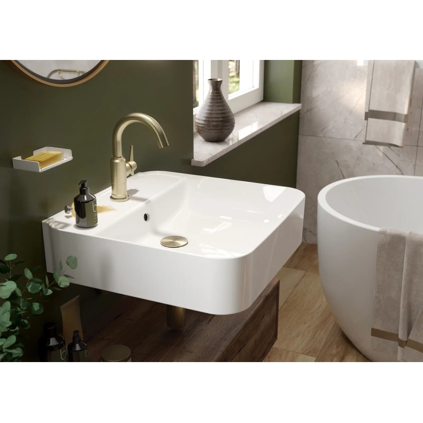 Deante ADM_A411 - Porte-savon mural MOKKO blanc