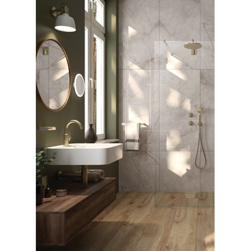 Deante ADM_A611 - Porta asciugamani da parete MOKKO 30 cm, bianco
