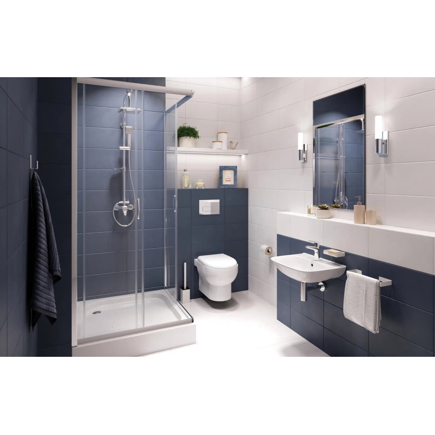 Deante ADM_A611 - Porte-serviettes mural MOKKO 30 cm blanc