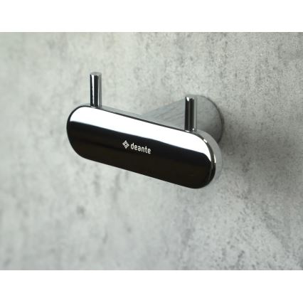 Deante ADR_0121 - Crochet mural ROUND chromé brillant