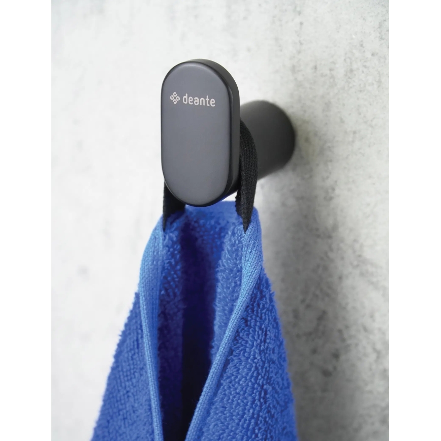 Deante ADR_N111 - Wandhaken ROUND schwarz
