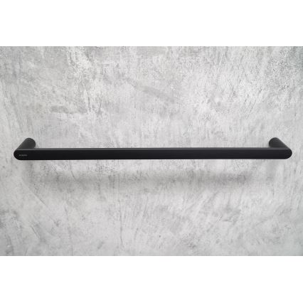 Deante ADR_N621 - Porte-serviettes mural ROUND 62,8 cm noir