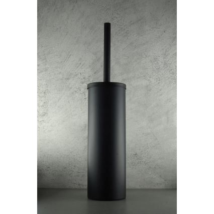 Deante ADR_N712 - Brosse WC sur pied ROUND noire