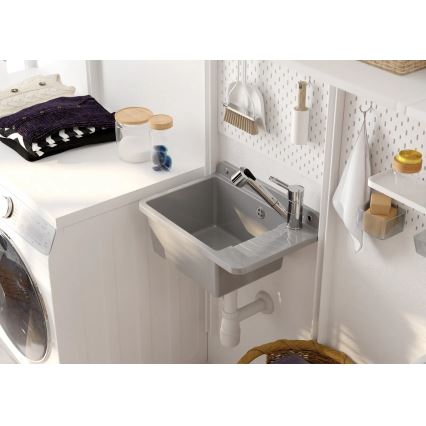 Deante BDN_071M - Rubinetto lavello con doccetta estraibile NARCYZ cromo lucido