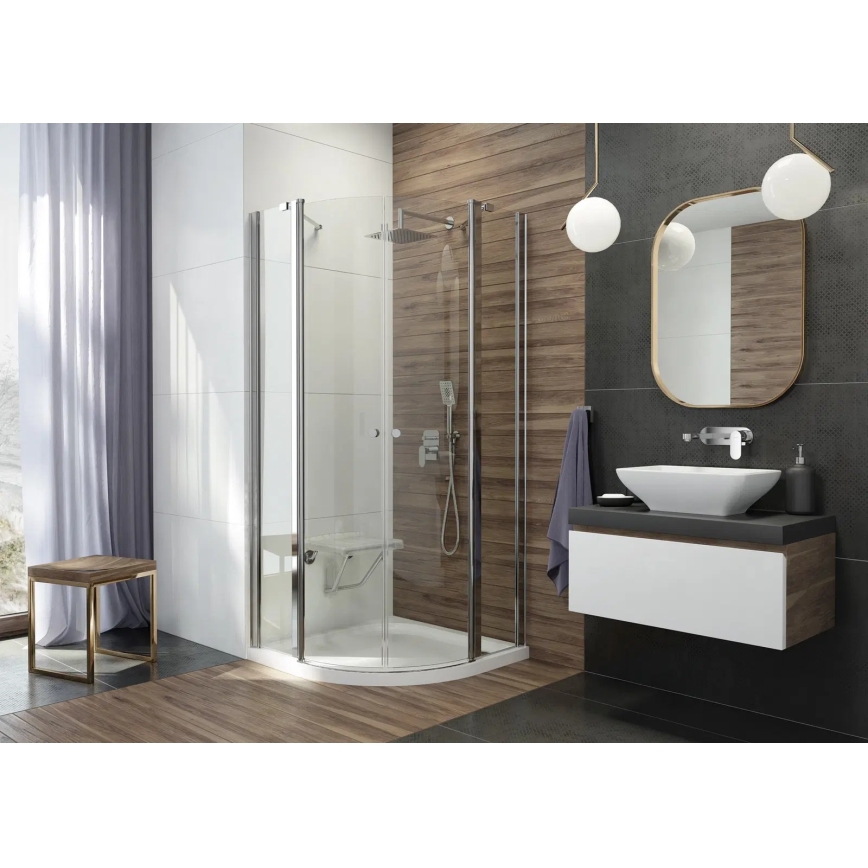Deante BGA_054L - Miscelatore lavabo ALPINIA per installazione ad incasso, cromato lucido