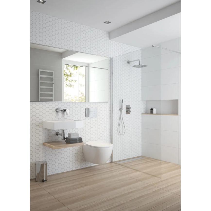 Deante BGA_054L - Miscelatore lavabo ALPINIA per installazione ad incasso, cromato lucido