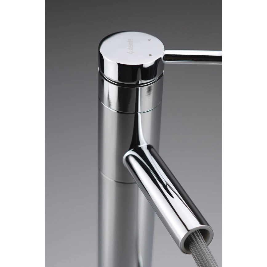 Deante BGE_022K - Miscelatore per lavabo ORA con doccetta estraibile, 30,9 cm, cromo lucido