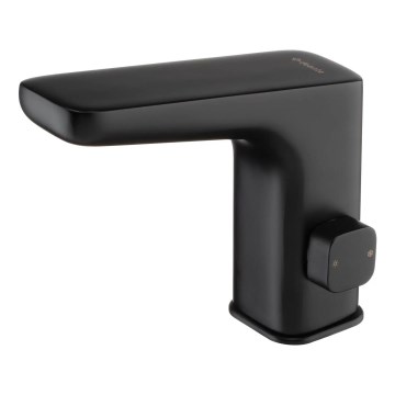 Deante BQH_N29R - Robinet de vasque sans contact avec régulation de température HIACYNT 4xAA noir