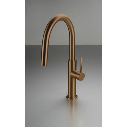 Deante BQJ_C62M - EVORA Einhebel-Spültischarmatur, gebürstetes Bronze-Finish