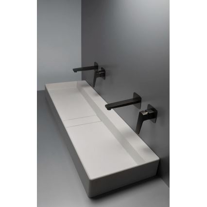 Deante BQL_N54L - Mitigeur de lavabo encastré BLUR noir