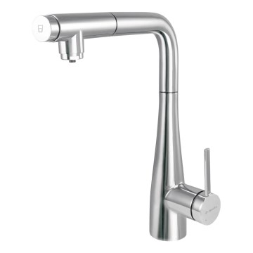Deante BRE_075M - Rubinetto lavello con doccetta estraibile ERIDAN cromo lucido