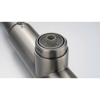 Deante BRE_D75M - Rubinetto lavello con doccetta estraibile ERIDAN titanio