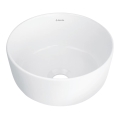Deante CDJ_6U2S - Lavabo à poser JASMIN diamètre 28 cm céramique/blanc