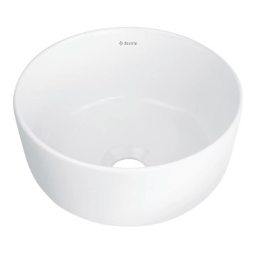 Deante CDJ_6U2S - Vasque à poser JASMIN d. 28 cm céramique/blanc