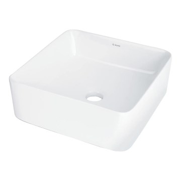 Deante CDJ_6U3S - Vasque à poser JASMIN 34,5x34,5 cm céramique/blanc