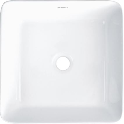 Deante CDJ_6U3S - Vasque à poser JASMIN 34,5x34,5 cm céramique/blanc