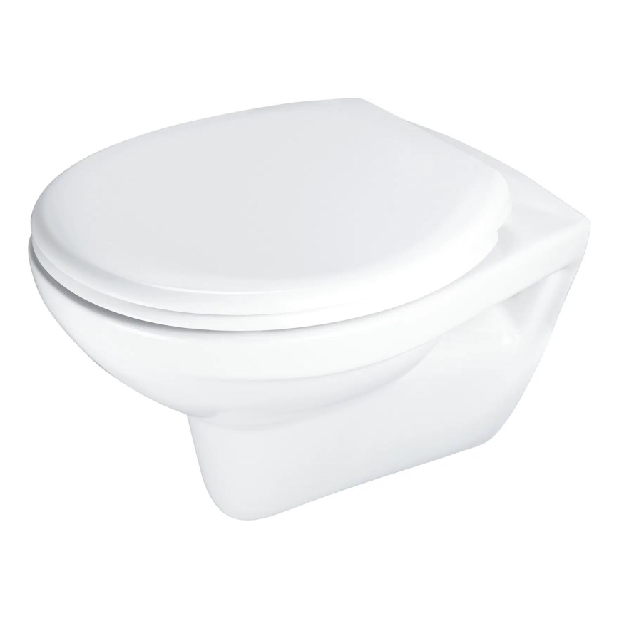Deante CMOD6SPW - WC a parete con sedile BORO ceramiche/bianco