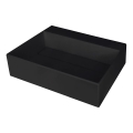 Deante CQR_NU5M - Lavabo da appoggio CORREO 40x50 cm granito/nero