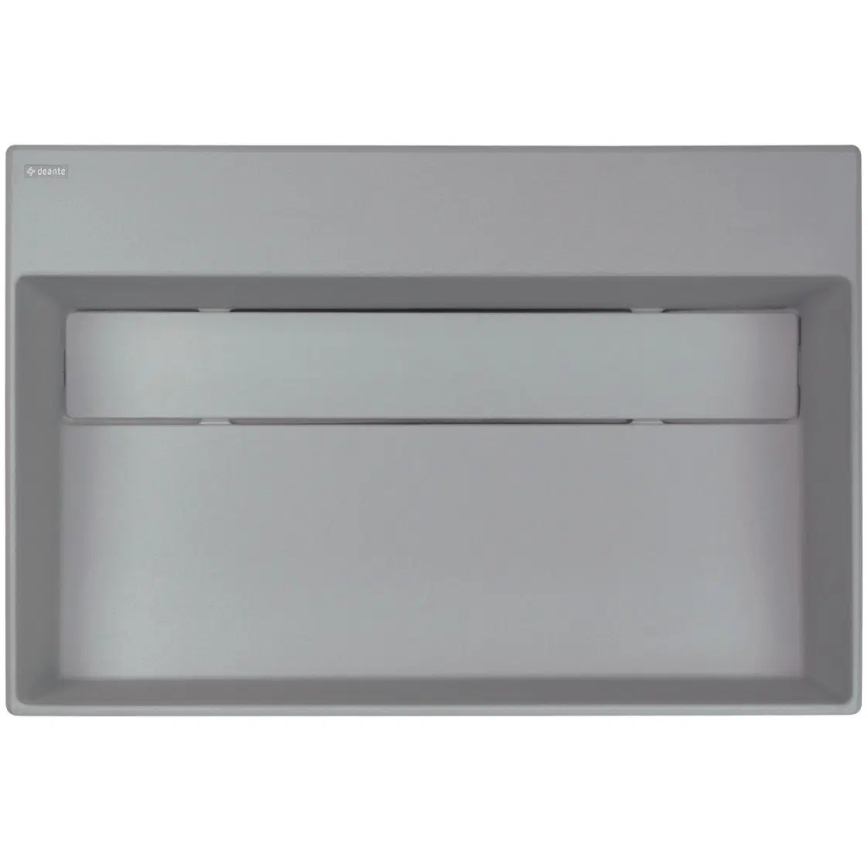 Deante CQR_SU6M - Lavabo da appoggio CORREO 40x60 cm granito/grigio metallico