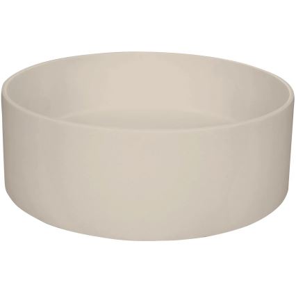 Deante CQS_5U4S - Lavandino da appoggio SILIA diametro 36 cm granito/beige
