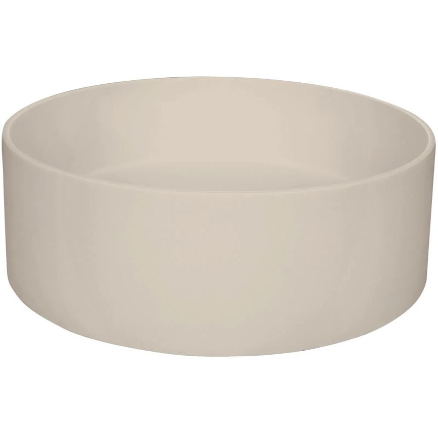 Deante CQS_5U4S - Lavandino da appoggio SILIA diametro 36 cm granito/beige