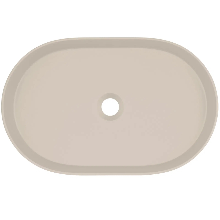 Deante CQS_5U6S - Lavandino da appoggio SILIA 35x55 cm granito/beige