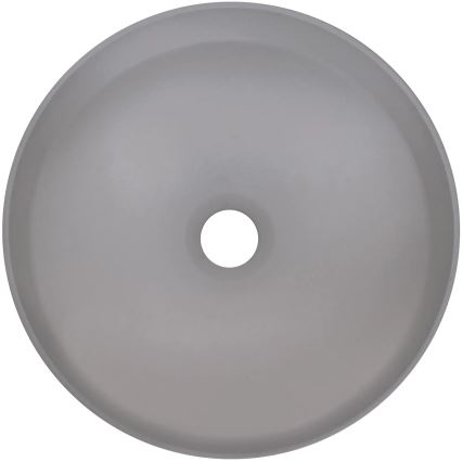 Deante CQS_SU4S - Vasque à poser SILIA Ø 36 cm granite/gris métallisé
