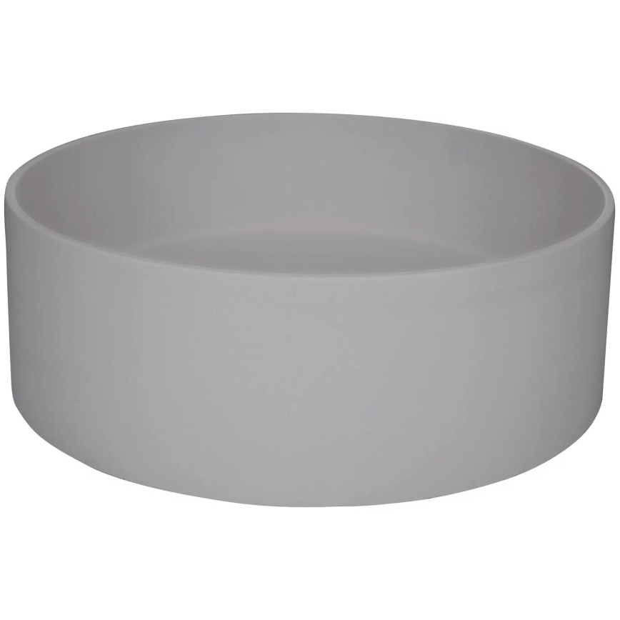 Deante CQS_SU4S - Vasque à poser SILIA Ø 36 cm granite/gris métallisé