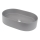 Deante CQS_SU6S - Aufsatzwaschbecken SILIA 35x55 cm Granit/metallicgrau