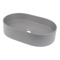 Deante CQS_SU6S - Vasque à poser SILIA 35 x 55 cm granit / gris métallisé