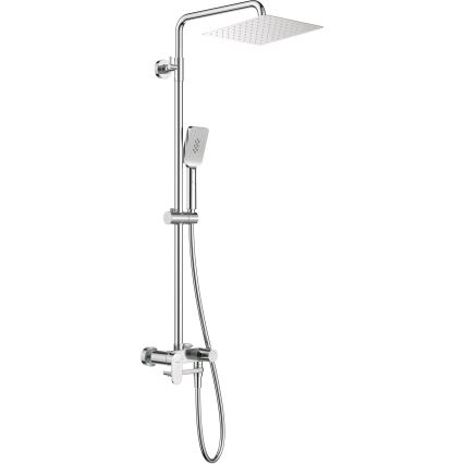 Deante NAC_01AM - Duschset mit Mischbatterie ALPINIA, glänzender Chrom