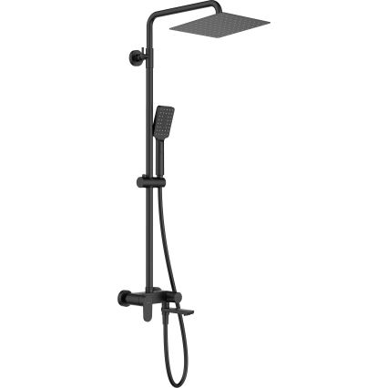 Deante NAC_N1AM - Duschset mit Einhebelmischer ALPINIA schwarz