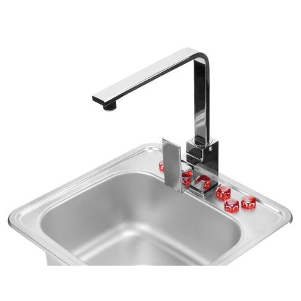 Deante ZEU_010A - Lavello della cucina TECHNO 40x50 cm raso
