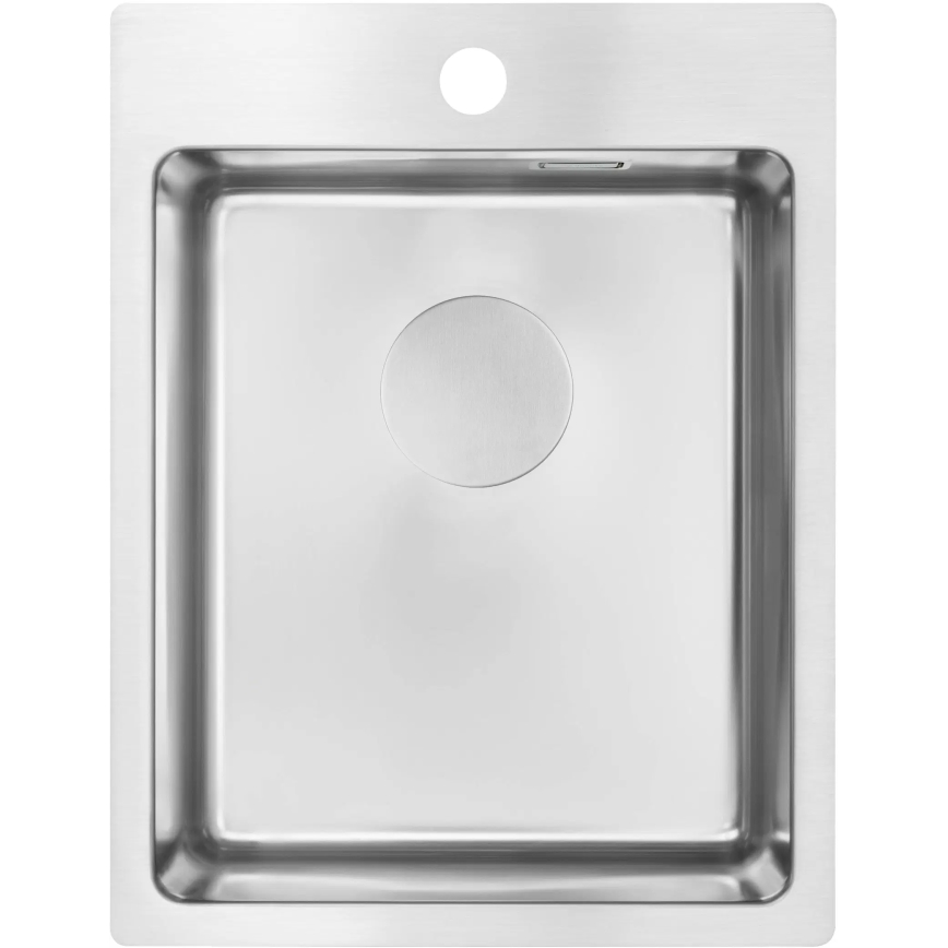 Deante ZPO_010E - Lavello della cucina OLFATO 50,5x39 cm pettinato acciaio