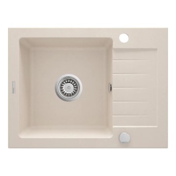 Deante ZQZ_511A - Lavello da cucina ZORBA 58x44 cm granito/beige