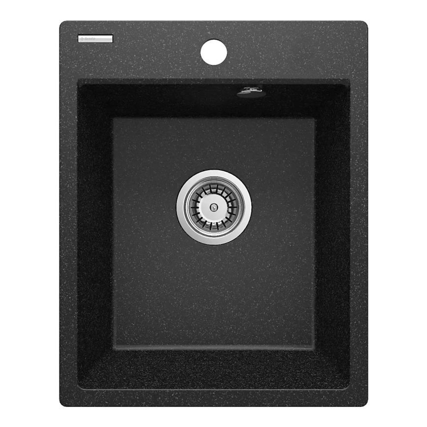 Deante ZRC_2103 - Lavello da cucina CORIO 50x40 cm, granito/grafite