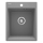 Deante ZRC_S103 - Küchenspüle CORIO 50x40 cm Granit/Metallic-Grau