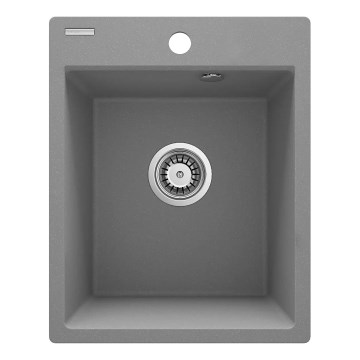 Deante ZRC_S103 - Lavello della cucina CORIO 50x40 cm granito/grigio metallico
