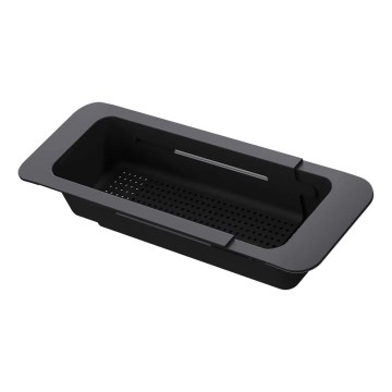Deante ZZB_N00L - Panier extractible pour évier 57,4x13,4 cm noir