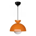 Deckenlampe SALVA 1xE27/15W/230V orange