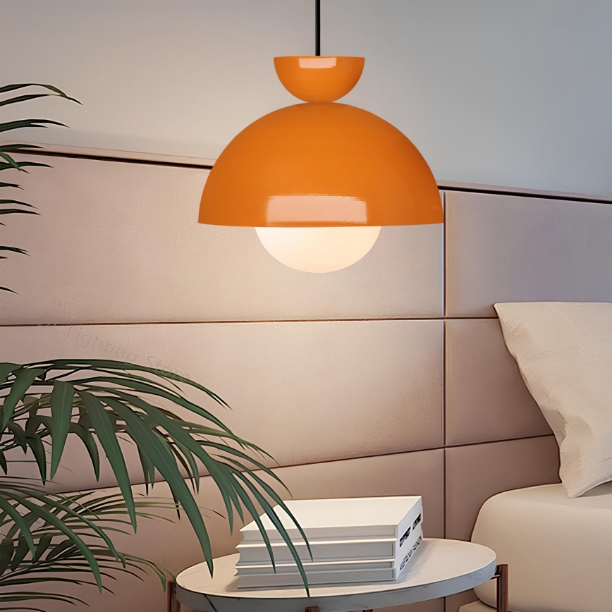 Deckenlampe SALVA 1xE27/15W/230V orange