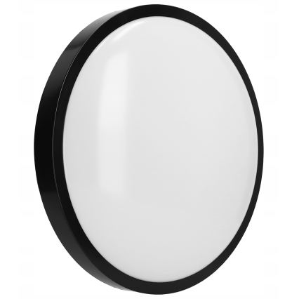 Deckenleuchte 2x E27, max. 40 W, 230 V, Ø 29,5 cm, schwarz