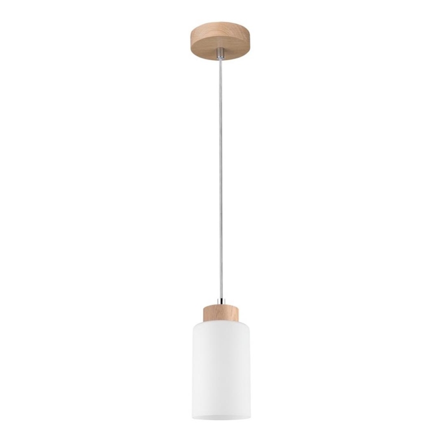 Deckenleuchte an Kabel BOSCO 1xE27/60W/230V Eiche