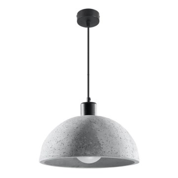 Deckenleuchte an Kabel PABLITO 1xE27/60W/230V Beton