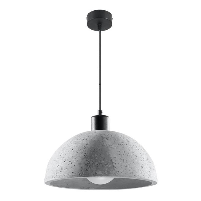 Deckenleuchte an Kabel PABLITO 1xE27/60W/230V Beton