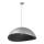 Deckenleuchte an Kabel SOLARIS 1xE27/60W/230V Ø 69 cm silber/schwarz