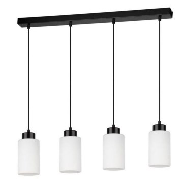 Deckenleuchte an Seil BOSCO 4xE27/60W/230V