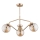 Deckenleuchte an Stange BARSUM 3xE14/10W/230V golden