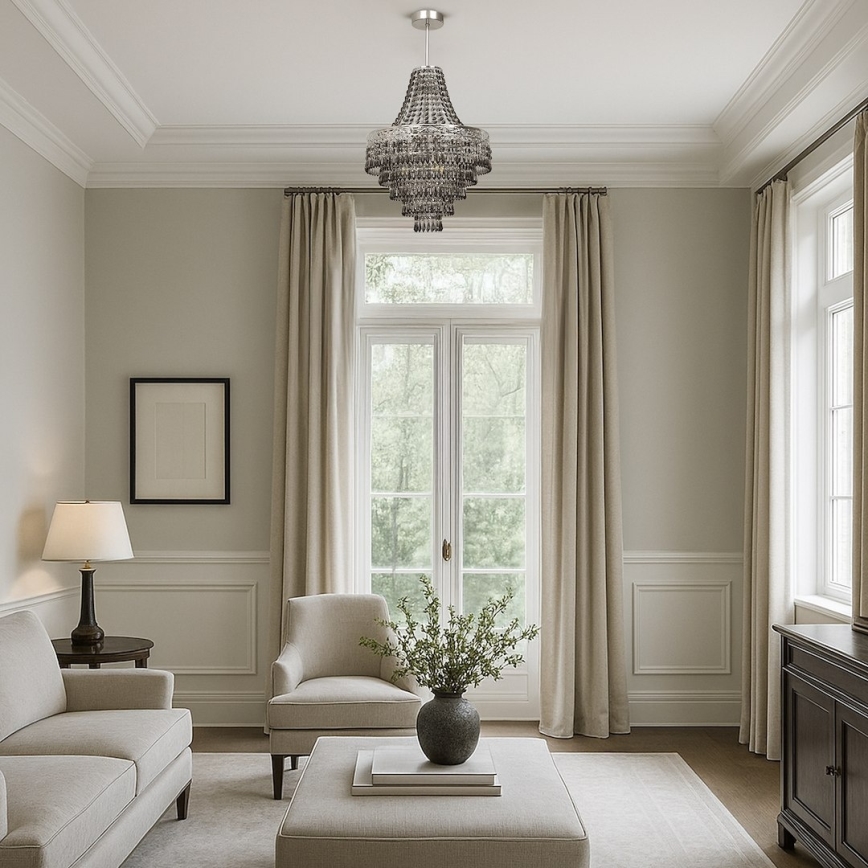 Deckenleuchte an Stange CORAL 3xE14/40W/230V Ø 36 cm