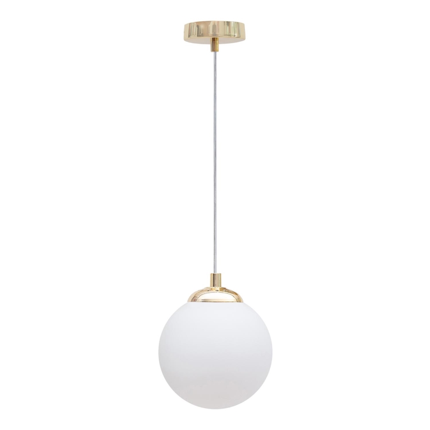 Deckenleuchte an Stange FIRA 1xE27/60W/230V golden
